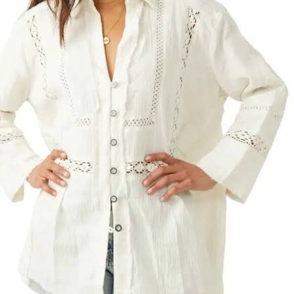 Free People Buttondown Shirt - Picture 2 of 16